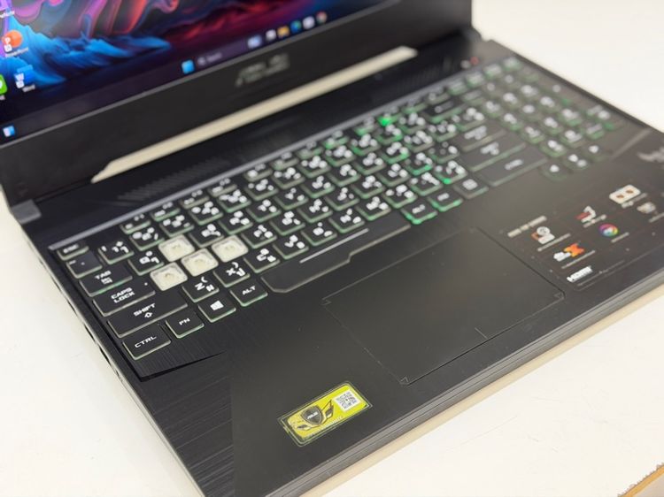 Asus tuf gaming ryzen 5 3550H ram 16gb vga gtx 1650 4gb m.2 512gb จอ 15.6 144hz แบตทน เครื่องดี รูปที่ 6