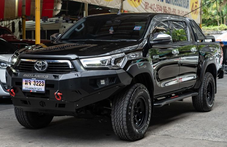 Toyota Hilux Revo 2023 Double Cab 2.4 Mid 4WD Pickup ดีเซล ไม่ติดแก๊ส เกียร์ธรรมดา ดำ รูปที่ 2