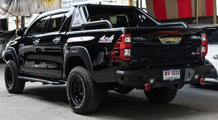 Toyota Hilux Revo 2023 Double Cab 2.4 Mid 4WD Pickup ดีเซล ไม่ติดแก๊ส เกียร์ธรรมดา ดำ รูปที่ 3