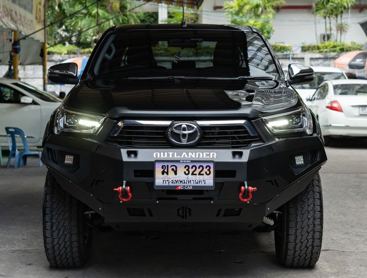 Toyota Hilux Revo 2023 Double Cab 2.4 Mid 4WD Pickup ดีเซล ไม่ติดแก๊ส เกียร์ธรรมดา ดำ