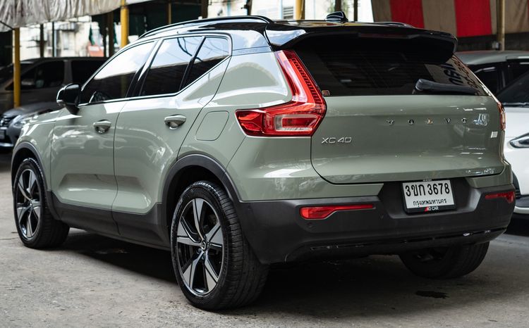 Volvo XC40 2022 Recharge Pure Electric Utility-car ไฟฟ้า ไม่ติดแก๊ส เกียร์อัตโนมัติ เขียว รูปที่ 3