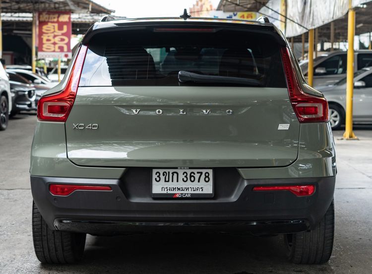 Volvo XC40 2022 Recharge Pure Electric Utility-car ไฟฟ้า ไม่ติดแก๊ส เกียร์อัตโนมัติ เขียว รูปที่ 4