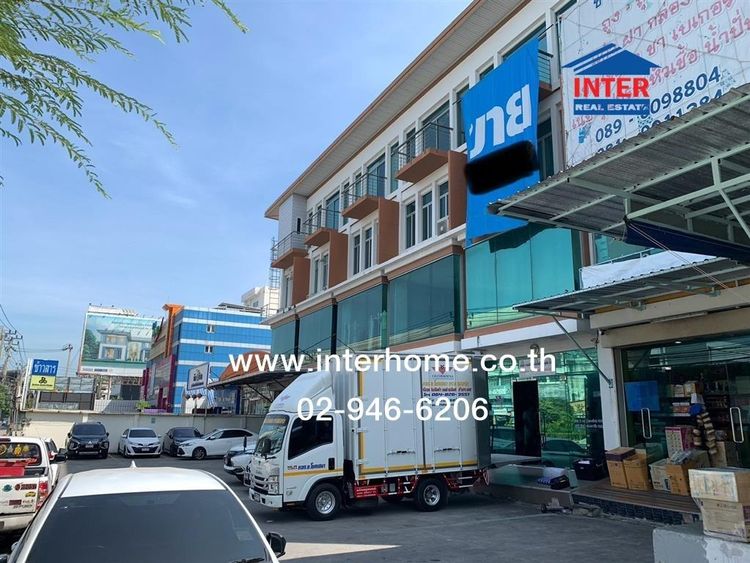 ตึกสำนักงาน 4 ชั้น 29.7 ตร.ว. ตึกสำนักงาน ติดถนนใหญ่รามคำแหง ระหว่างซอยรามคำแหง162-164 ถนนรามคำแหง เขตมีนบุรี กรุงเทพมหานคร