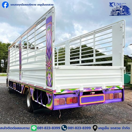 รถหกล้อคอกสูง ปี 59 เครื่อง 175 แรง รูปที่ 8