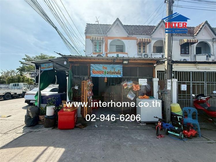 ทาวน์เฮ้าส์ 2 ชั้น 16 ตร.ว. หมู่บ้านนันท์นภัส สมาร์ทโฮม เอแบค บางนา ซอยเอแบค บางนา ถนนบางนา-ตราด กม.26 ถนนเทพรัตน์ บางบ่อ สมุทรปราการ