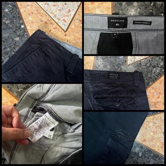 📌QUICKSILVER-Cargo ขาสั้นแท้💯 เอว35-36 รูปที่ 5