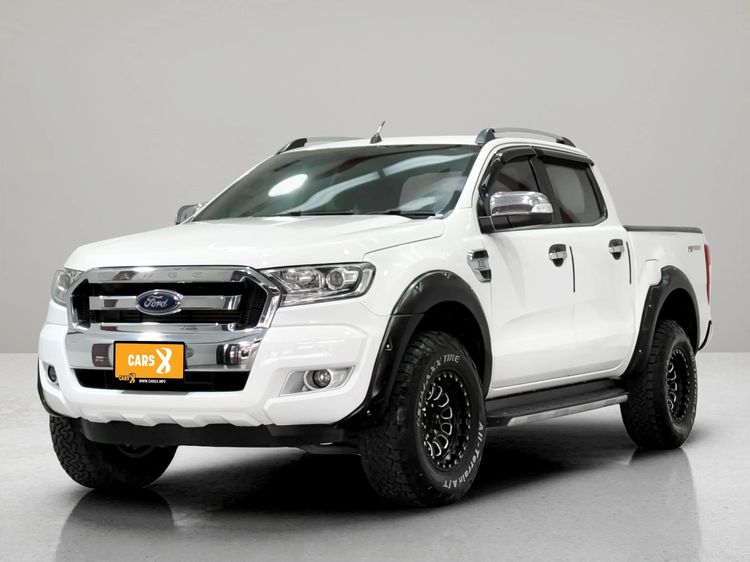รถ Ford Ranger 2.2 Hi-Rider XLT สี ขาว