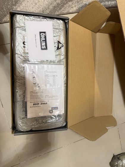 โช๊คโอลินแท้ มือ1 ตรงรุ่นgiorno ไม่เคยใช้งานใหม่มาก รูปที่ 8