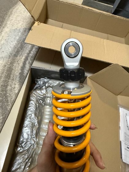 โช๊คโอลินแท้ มือ1 ตรงรุ่นgiorno ไม่เคยใช้งานใหม่มาก รูปที่ 5