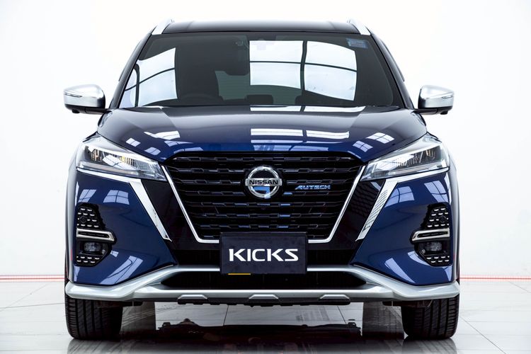 Nissan Kicks 2023 1.2 Autech Utility-car ไฮบริด ไม่ติดแก๊ส เกียร์อัตโนมัติ น้ำเงิน รูปที่ 3