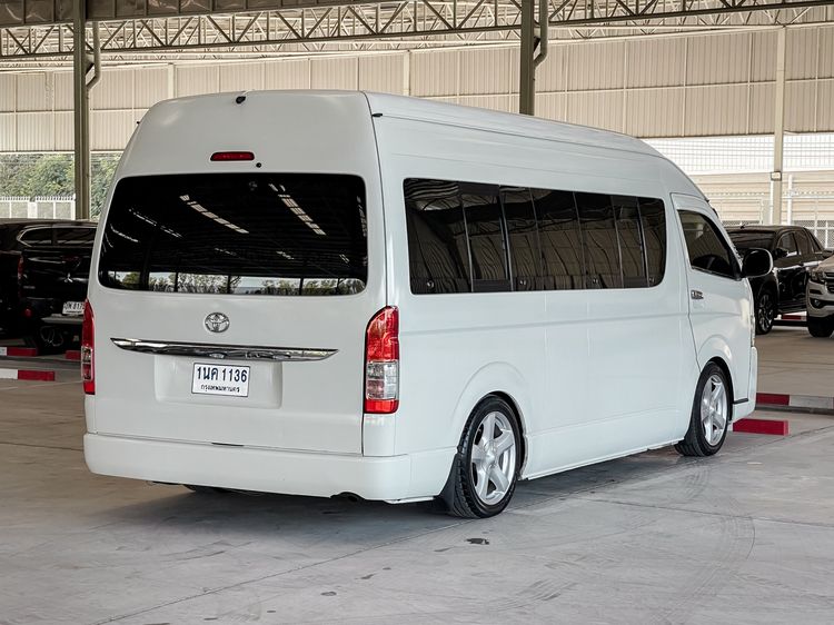 Toyota Commuter 2012 2.7 Van เบนซิน LPG เกียร์ธรรมดา ขาว รูปที่ 3