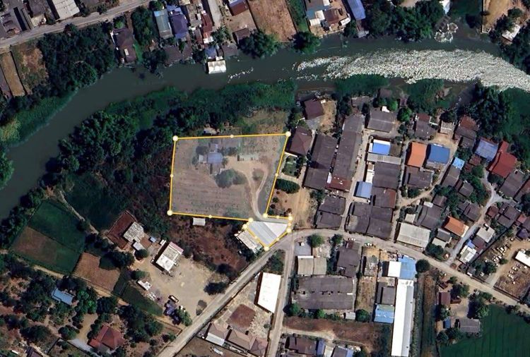 ขายที่ดินริมคลองสายใหญ่ “ท่าสาร–บางปลา”ทำเลสวย คุ้มค่า หายาก รูปที่ 2