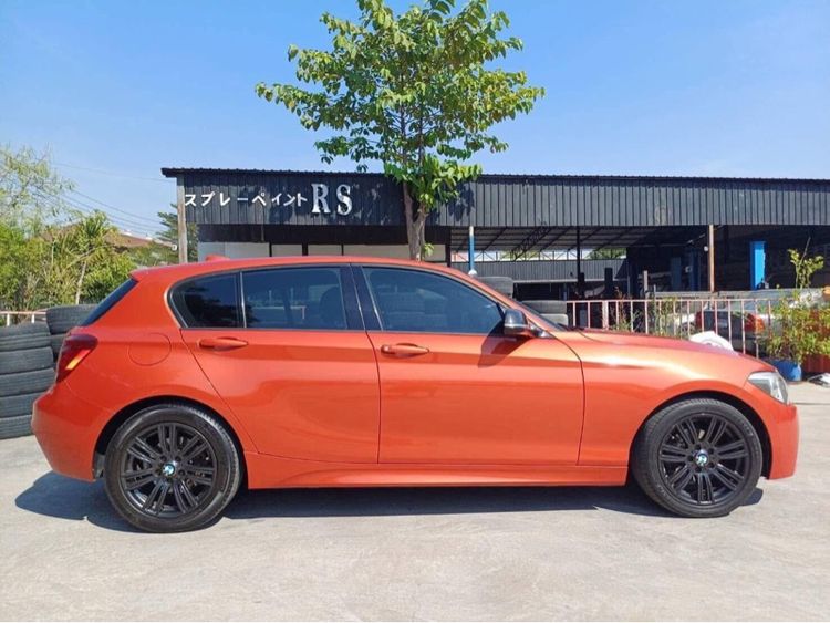 BMW Series 1 2014 116i Sedan เบนซิน ไม่ติดแก๊ส เกียร์อัตโนมัติ ส้ม รูปที่ 2
