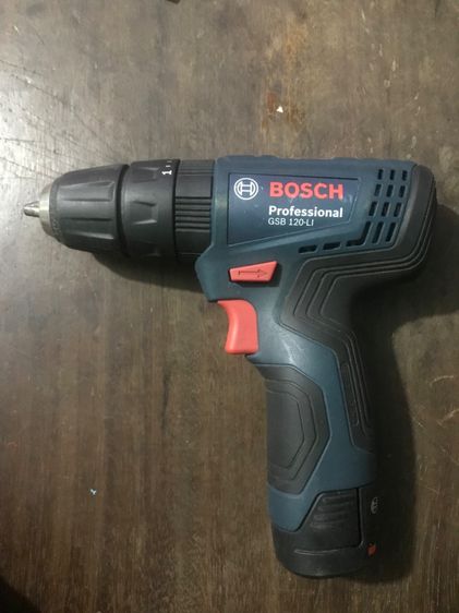 อุปกรณ์เครื่องมือช่าง สว่านไร้สาย BOSCH GSB 120-LI
