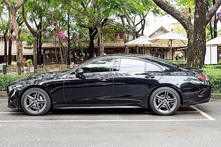 Mercedes-Benz CLS-Class 2020 CLS300 Sedan ดีเซล ไม่ติดแก๊ส เกียร์อัตโนมัติ ดำ รูปที่ 4