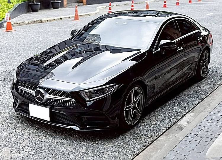 Mercedes-Benz CLS-Class 2020 CLS300 Sedan ดีเซล ไม่ติดแก๊ส เกียร์อัตโนมัติ ดำ รูปที่ 2