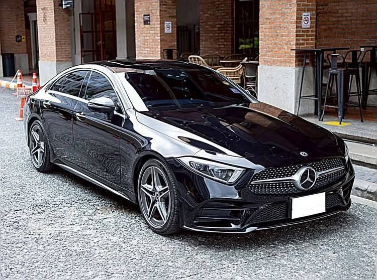 Mercedes-Benz CLS-Class 2020 CLS300 Sedan ดีเซล ไม่ติดแก๊ส เกียร์อัตโนมัติ ดำ รูปที่ 3
