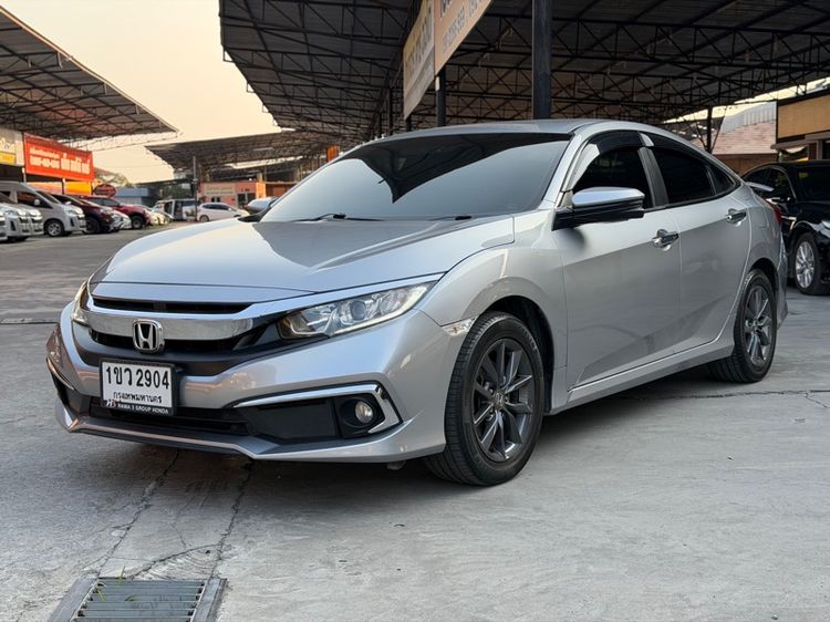 Honda Civic 2020 1.8 EL i-VTEC Sedan เบนซิน ไม่ติดแก๊ส เกียร์อัตโนมัติ บรอนซ์เงิน รูปที่ 3