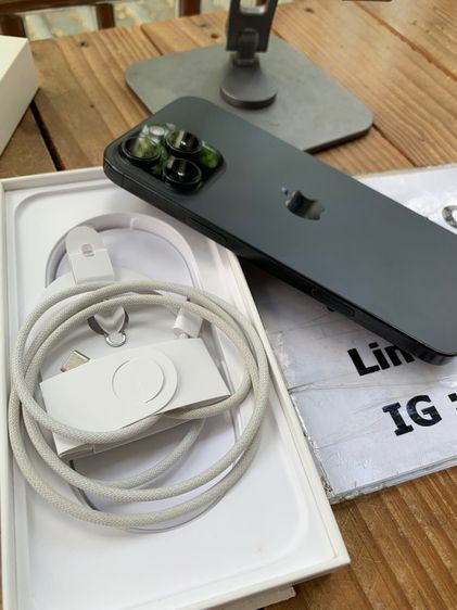 ขาย iPhone 16 Pro Max ความจุ256Gb สีดำ อุปกรณ์ครบยกกล่อง Battery Health 91 สภาพสวยมากไร้รอย การใช้งานปกติทุกระบบ ไม่เคยซ่อมเปลี่ยนชิ้นส่วน รูปที่ 10