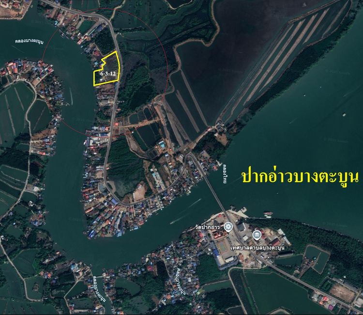 ขายที่ดินติดแม่น้ำบางตะบูน6ไร่3งาน12ตรว.ใกล้ปากอ่าวบางตะบูน ด้านหน้าติดถนน2021(เส้นทางลัดคลองโคน พระราม2-ชะอำ) รูปที่ 3