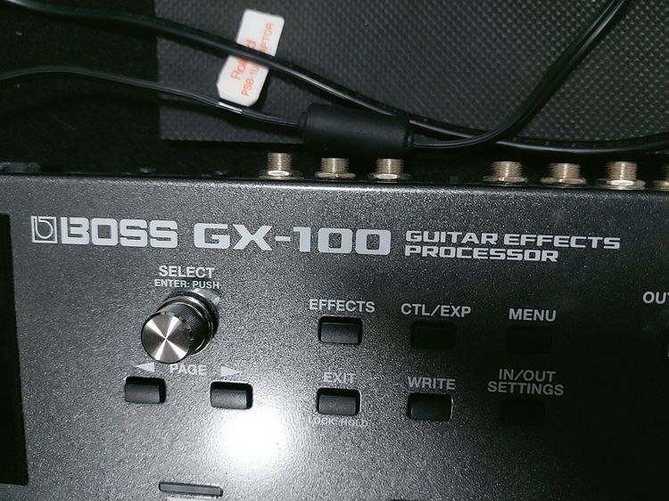 guitar effect boss gx -100 
