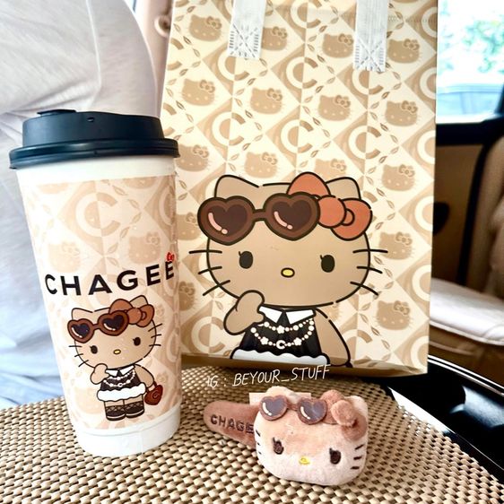 พวงกุญแจ Hello Kitty x Chagee รูปที่ 6