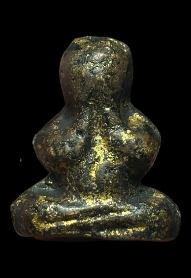 พระปิดตาหลวงพ่อทองสุขวัดสะพานสูง ลงรักปิดทองเก่า