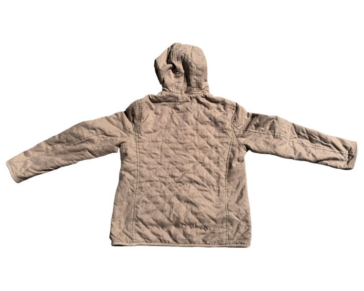 Uniqlo Quilted Snap Button Hoodie รูปที่ 2