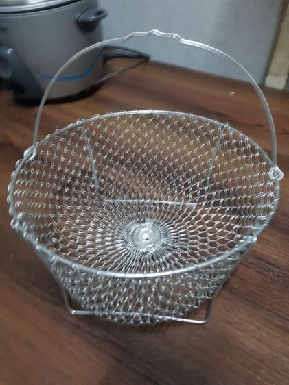 ตะกร้าลวดโลหะสไตล์วินเทจฝรั่งเศส  รูปที่ 5