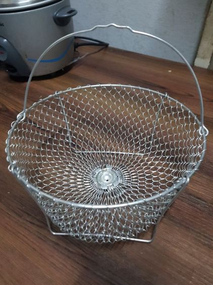 ตะกร้าลวดโลหะสไตล์วินเทจฝรั่งเศส  รูปที่ 6