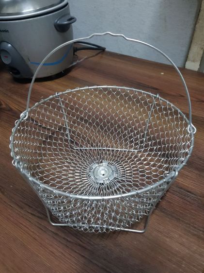 ตะกร้าลวดโลหะสไตล์วินเทจฝรั่งเศส  รูปที่ 3