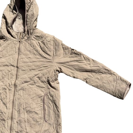 Uniqlo Fleece Quilted Hoodie รูปที่ 4