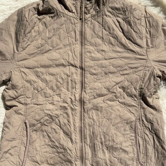 Uniqlo Fleece Quilted Hoodie รูปที่ 6