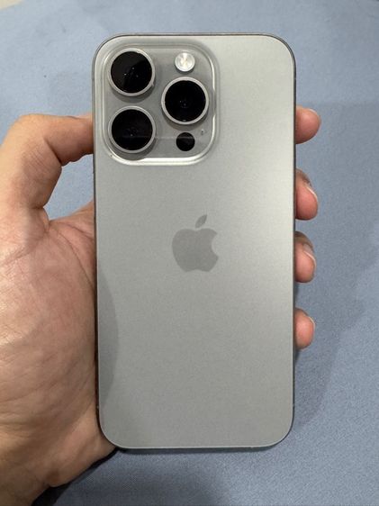 iphone 15 pro 128 gb สี Natural Titanium เครื่อง สภาพ 99 ไม่มีรอย สภาพ นางฟ้า รูปที่ 5