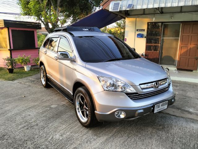 Honda CR-V 2007 2.0 E 4WD Utility-car เบนซิน ไม่ติดแก๊ส เกียร์อัตโนมัติ เทา รูปที่ 4