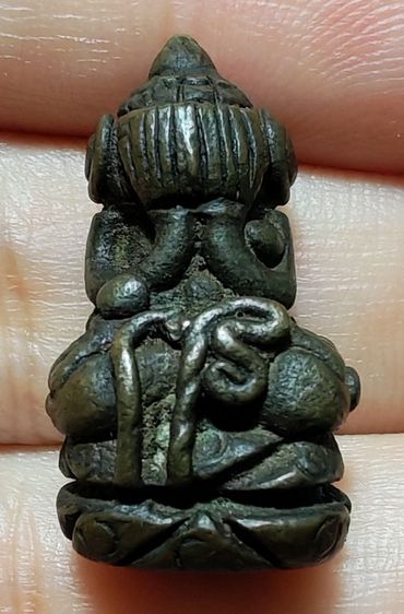 🚩พระปิดตาหลวงพ่อทับ วัดทอง พิมพ์หัวจรวดเนื้อสัมฤทธิ์🚩