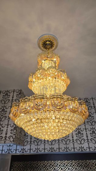 โคมไฟห้อยคริสตัล รูปที่ 2