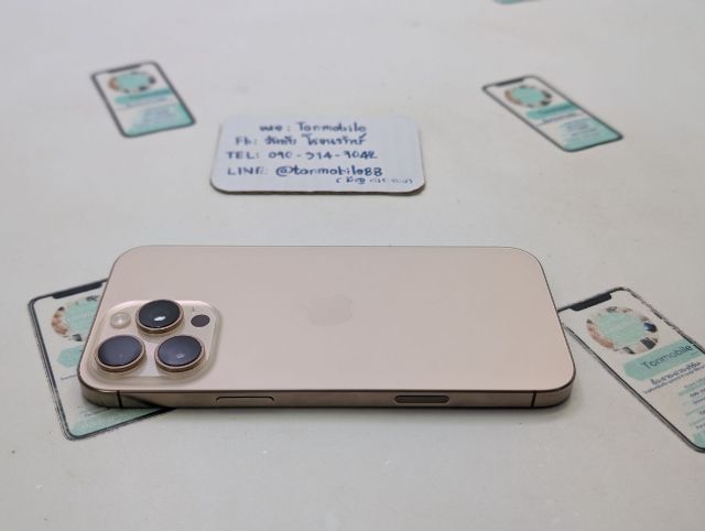 ขาย เทิร์น iPhone 16 Pro Max 256 Desert ศูนย์ไทย สภาพใหม่เอี่ยม อุปกรณ์ครบยกกล่อง สุขภาพแบต 98 ประกันยาว 5 เดือน เพียง 33,590 บาท ครับ  รูปที่ 5