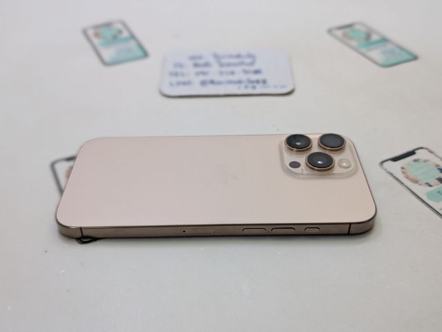 ขาย เทิร์น iPhone 16 Pro Max 256 Desert ศูนย์ไทย สภาพใหม่เอี่ยม อุปกรณ์ครบยกกล่อง สุขภาพแบต 98 ประกันยาว 5 เดือน เพียง 33,590 บาท ครับ  รูปที่ 6