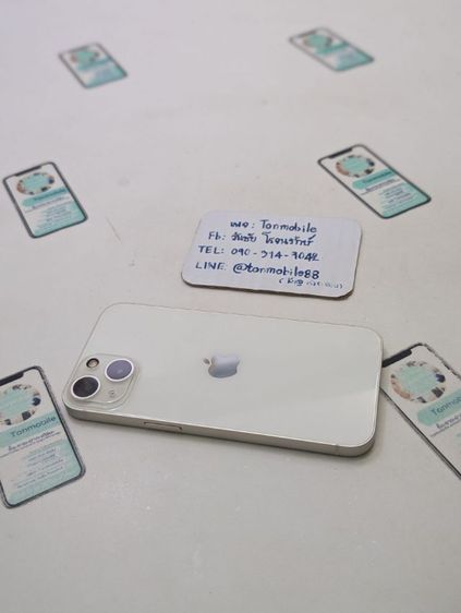 ขาย เทิร์น iPhone 13 128 Starlight ศูนย์ไทย สภาพใหม่เอี่ยม อุปกรณ์ครบยกกล่อง ประกันยาว 5 เดือน สุขภาพแบต 95 เพียง 11,590 บาท ครับ  รูปที่ 4