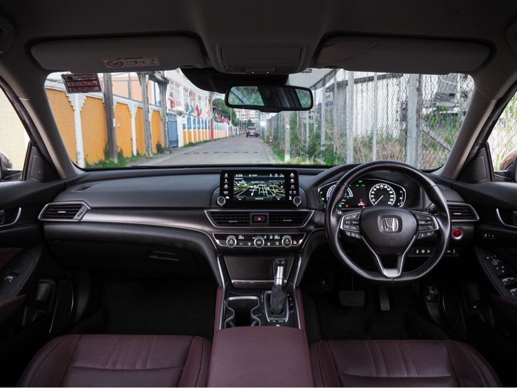 Honda Accord 2022 2.0 e:HEV EL+ Sedan ไฮบริด ไม่ติดแก๊ส เกียร์อัตโนมัติ ดำ รูปที่ 3