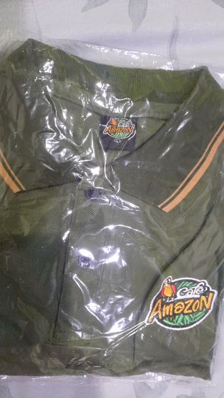 เสื้อพนักงานอเมซอนหญิง เบอร์M  เสื้อใหม่