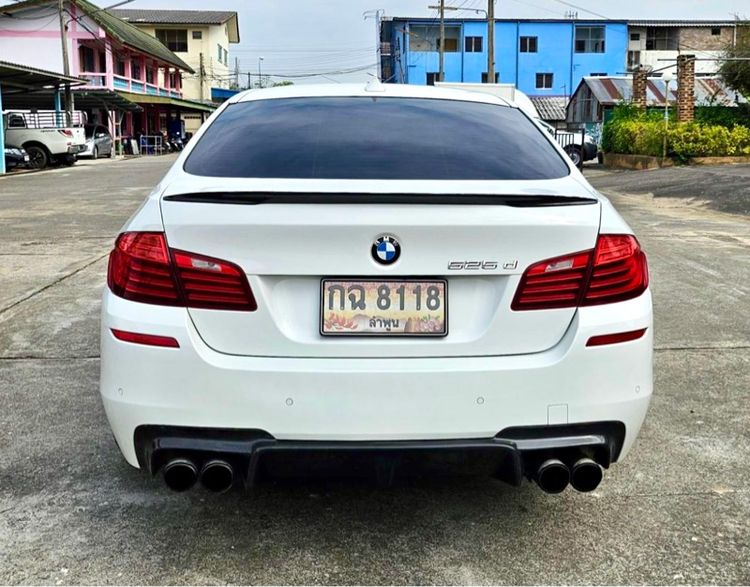 BMW Series 5 2015 525d Sedan ดีเซล ไม่ติดแก๊ส เกียร์อัตโนมัติ ขาว รูปที่ 4