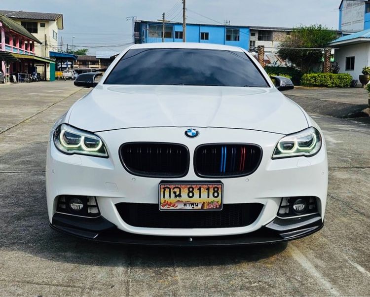 BMW Series 5 2015 525d Sedan ดีเซล ไม่ติดแก๊ส เกียร์อัตโนมัติ ขาว รูปที่ 2