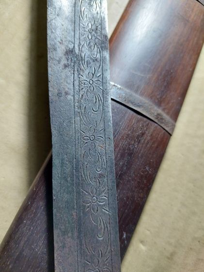 เครื่องรางมีดหมอหลวงพ่อเดิมใบ 21 ยาวรวม 32 นิ้ว รูปที่ 2