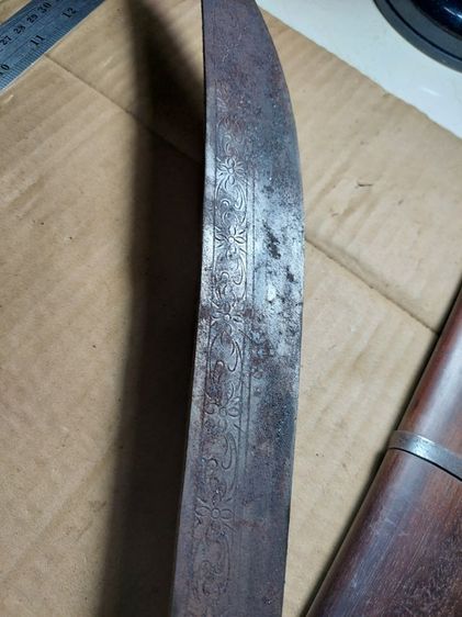 เครื่องรางมีดหมอหลวงพ่อเดิมใบ 21 ยาวรวม 32 นิ้ว รูปที่ 5