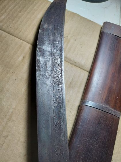 เครื่องรางมีดหมอหลวงพ่อเดิมใบ 21 ยาวรวม 32 นิ้ว รูปที่ 4