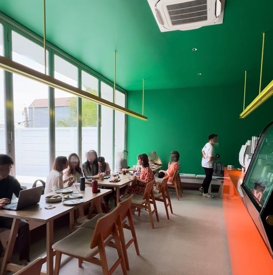 เซ้งเช่า คาเฟ่ Brunch บางนา ซอยราชวินิตบางแก้ว Café โทนขาว Minimalist ร้านสว่าง โปร่ง รูปที่ 5