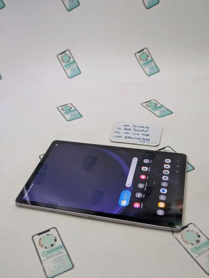 ขาย เทิร์น Samsung Galaxy Tab S9 Fe ศูนย์ไทย สภาพใหม่เอี่ยม อุปกรณ์ครบยกกล่อง ขาดสายชาร์จ แถม Keyboard เพียง 6,990 บาท เท่านั้น ครับ  รูปที่ 7