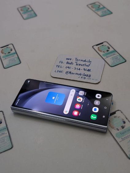 ขาย เทิร์น Samsung Galaxy Z Fold 5 512 GB ศูนย์ไทย มีตัวเครื่องอย่างเดียว ไม่มีอุปกรณ์อื่น เพียง 13,990 บาท ครับ รูปที่ 3